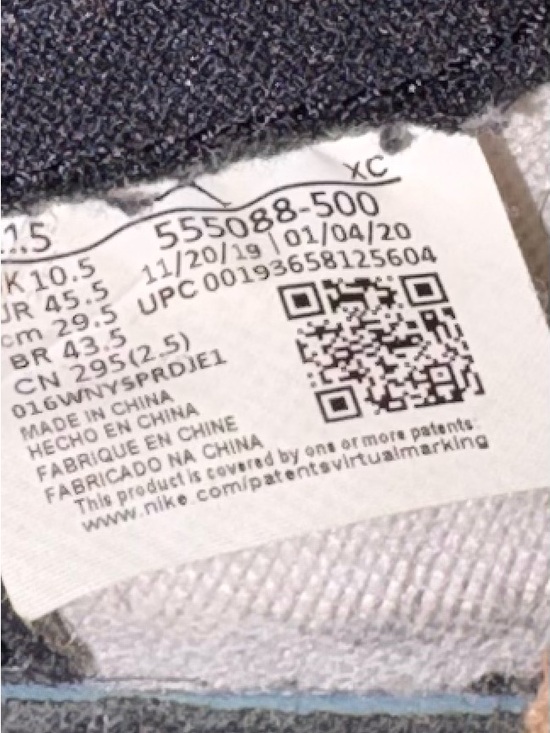 Nike Air Jordan 1 High White Purple Black 11/5 main image 5